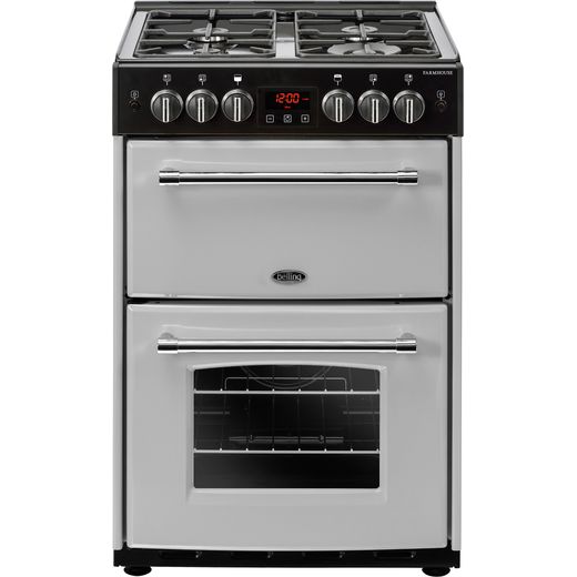Belling Farmhouse60G Gas Cooker - Silver