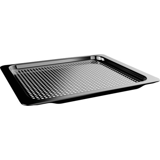 Hoover HO6 H5B3YTX Wifi Connected Built In Electric Single Oven with Pyrolytic Cleaning - Stainless Steel  - Right tray perpsective shot