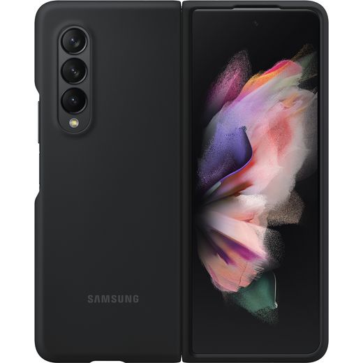 Samsung Silicone Case for Galaxy Z Fold3 5G - Black