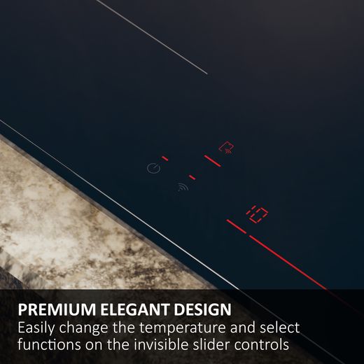 Haier HAMTB86IRCS 80cm Induction Hob - Black - Annotation - Elegant design shot 