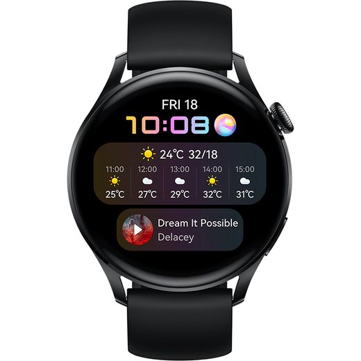 HUAWEI Watch 3 4G Smart Watch - Black