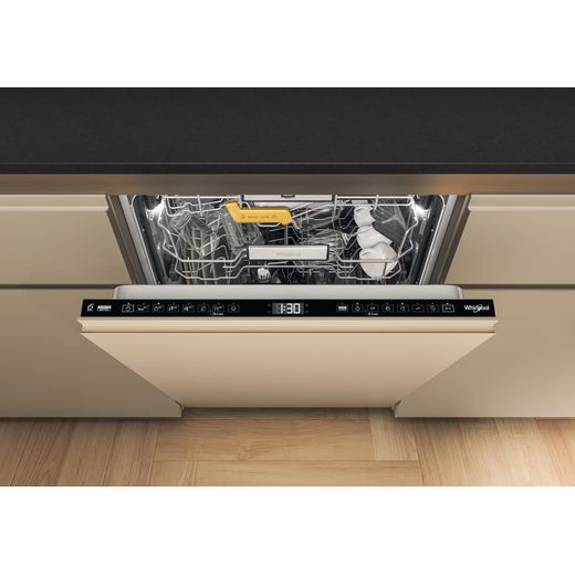 Whirlpool Standard Dishwasher - Black - Control panel shot
