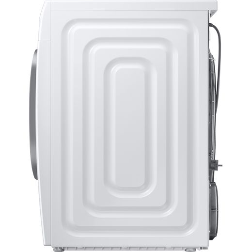 Samsung Series 6 DV90T6240LE/S1 Wifi Connected Heat Pump Tumble Dryer - White - Side shot