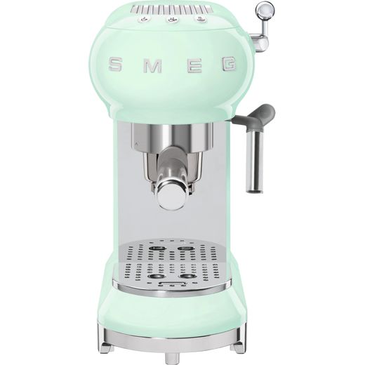Smeg 50's Retro ECF01PGUK Espresso Coffee Machine - Pastel Green