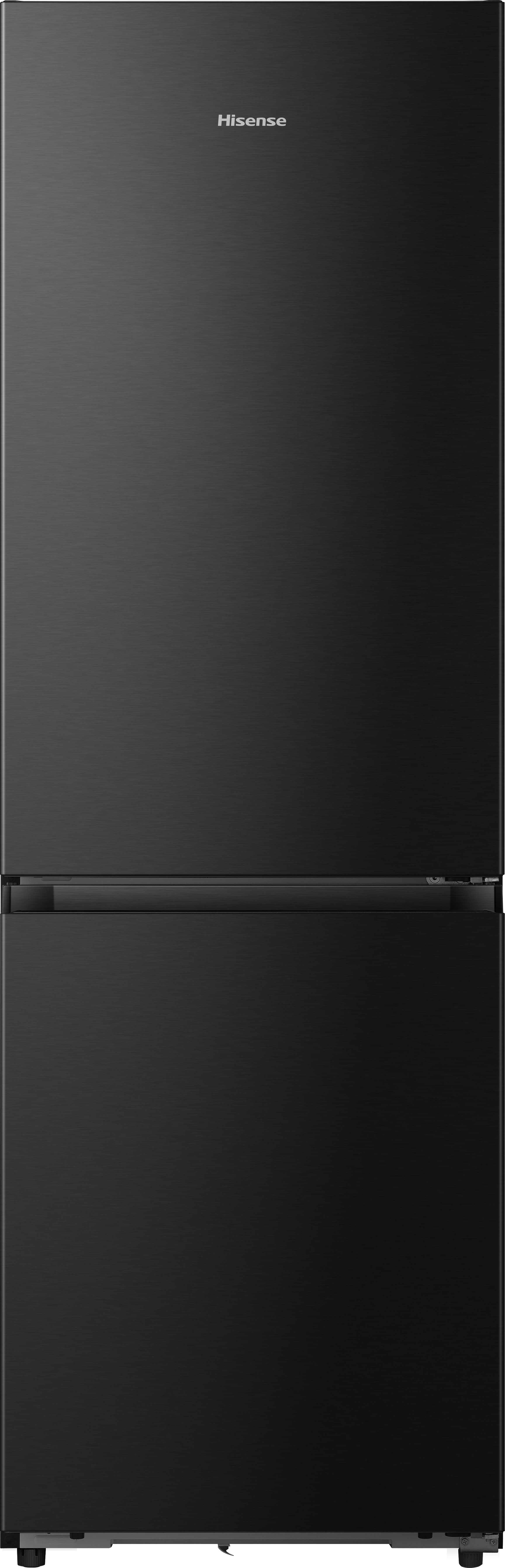 Hisense RB3K330SAFC Freestanding Fridge Freezer - KitchenFit Design - 330L Capacity - Black