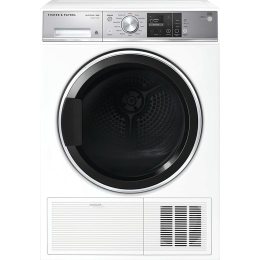 Fisher & Paykel DH9060FS1 9Kg Heat Pump Tumble Dryer - White - A+++ Rated