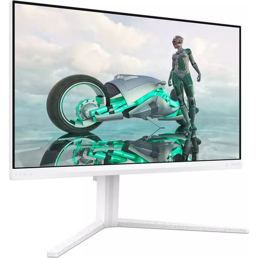 Philips EVNIA 3000 23.8" Full HD 180Hz Monitor - White - Right perspective shot