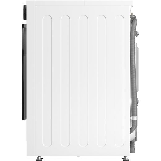 LG VX70 Series AI Direct Drive™ F4X7009TWB 9kg Washing Machine with 1400 rpm - White - Side shot