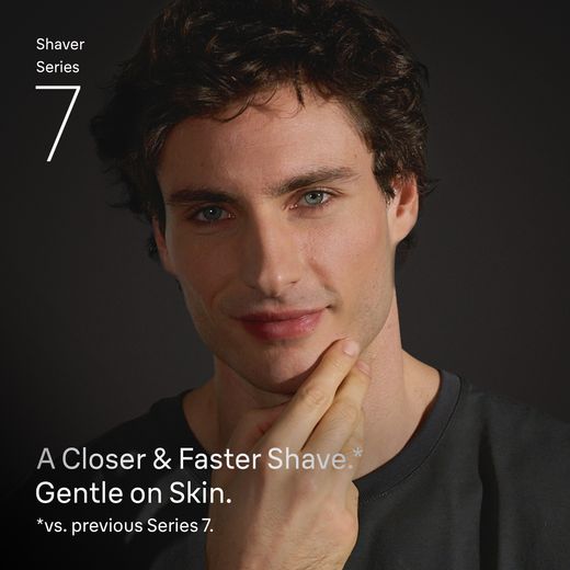 Braun Series 7 Mens Shaver - Grey - Annotation - Series 7 shot