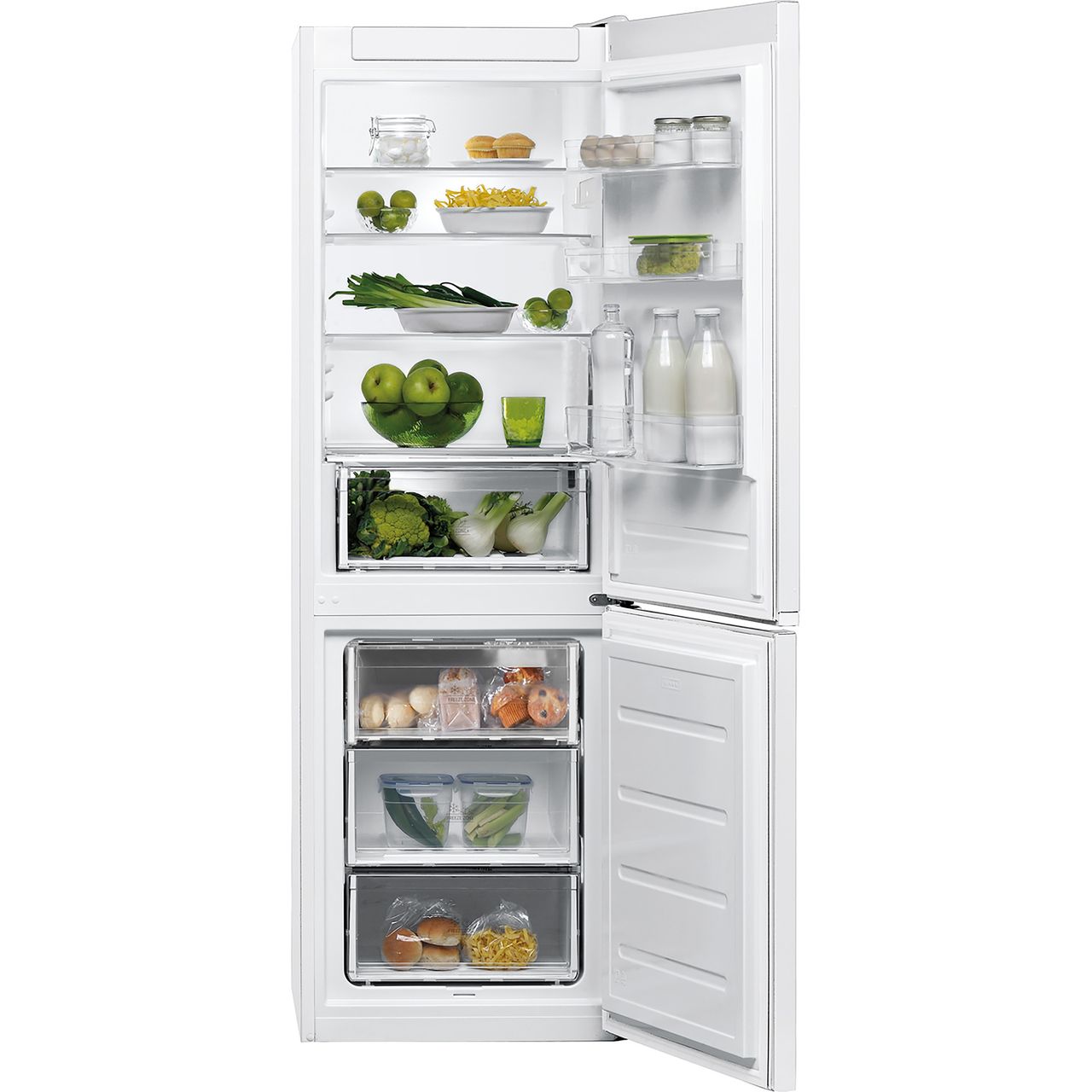 H1nt811ew1 Hotpoint Fridge Freezer White Ao Com