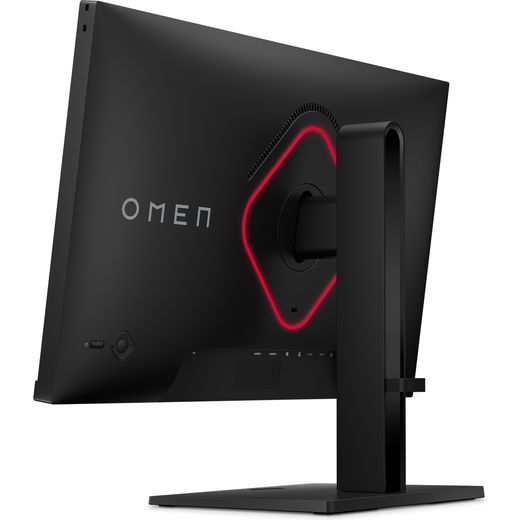 HyperX OMEN 24.5" Full HD 360Hz Gaming Monitor - back angle shot