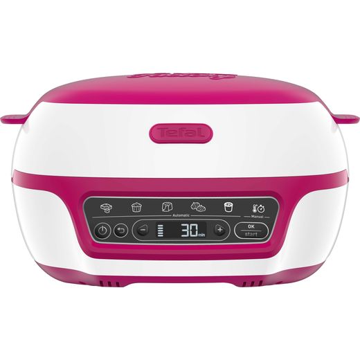 Tefal KD810140 Cake Factory Delices Cake Maker - Pink / White