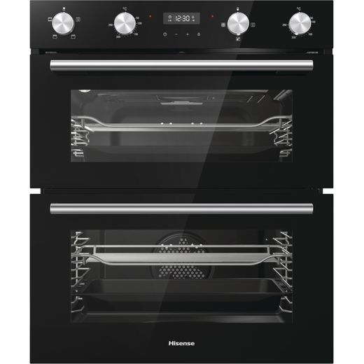 BID75211BGUK Hisense Double Oven Black