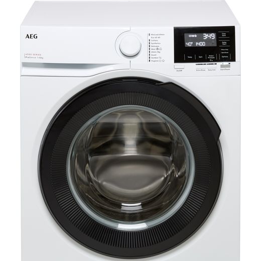 AEG ProSense® Technology LFR61144B 10kg Washing Machine with 1400 rpm - White - Control panel