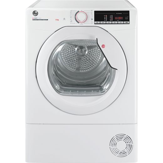 Hoover HLEC8TG Wifi Connected 8Kg Condenser Tumble Dryer - White - B Rated