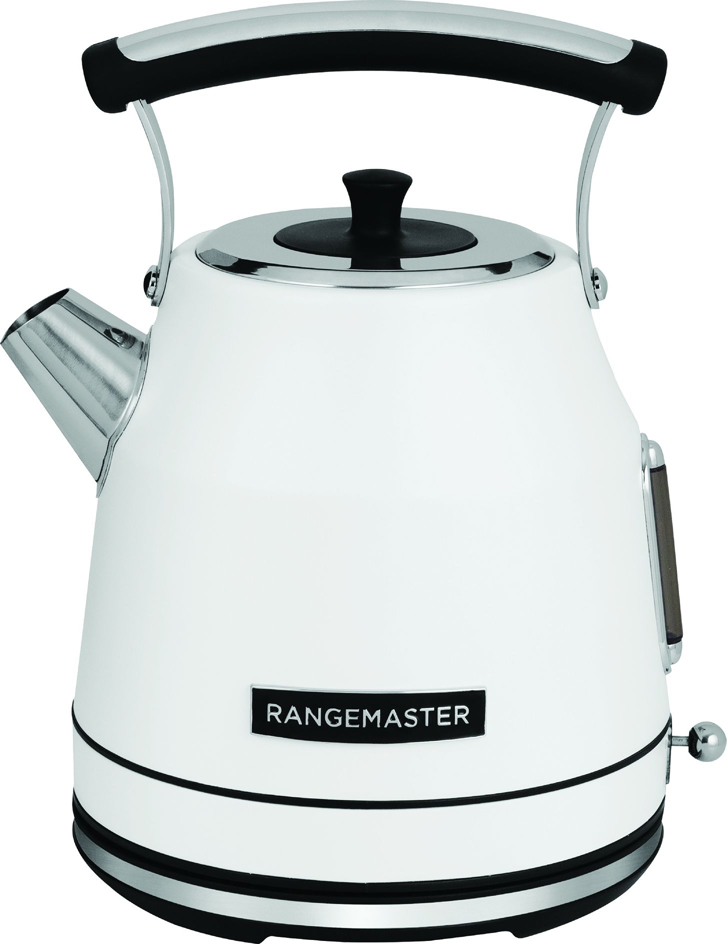 Rangemaster White Electric Kettle 1.7L Capacity Boil Dry Protection