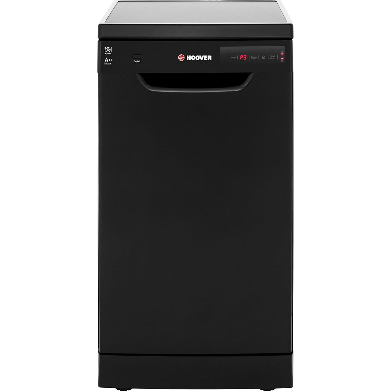 Hoover slimline dishwasher | black | ao 