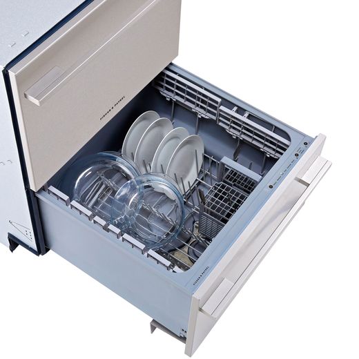 Fisher & Paykel Double DishDrawer™ DD60DDFHX9 Semi Integrated Standard Dishwasher - Stainless Steel Control Panel with Fixed Door Fixing Kit