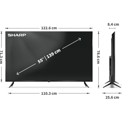 4T-C55HJ4225KB - Annotation - Dimension shot 