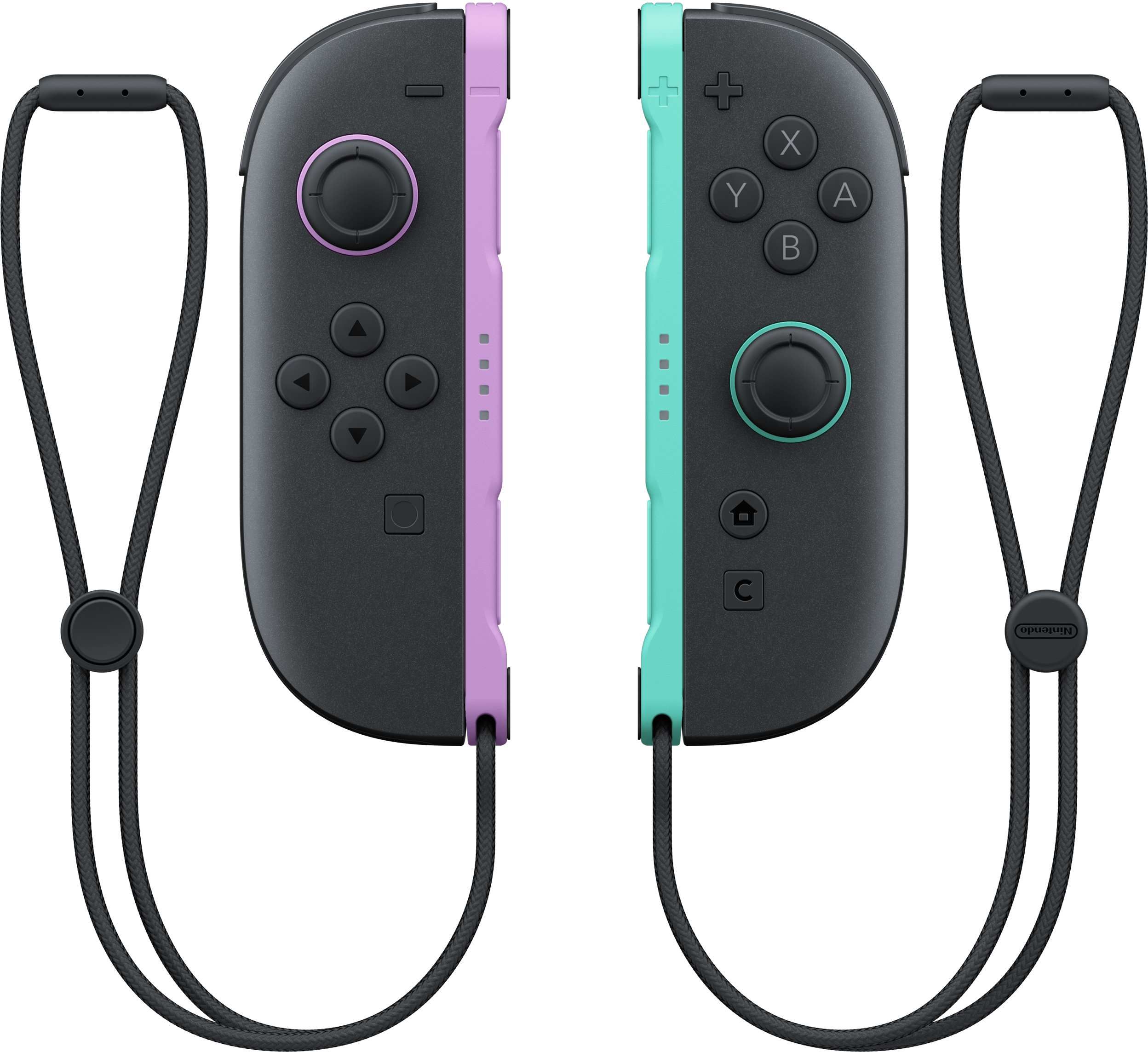 Image of Nintendo Joy-Con 2 Wireless Gaming Controller - Purple/Green, Purple