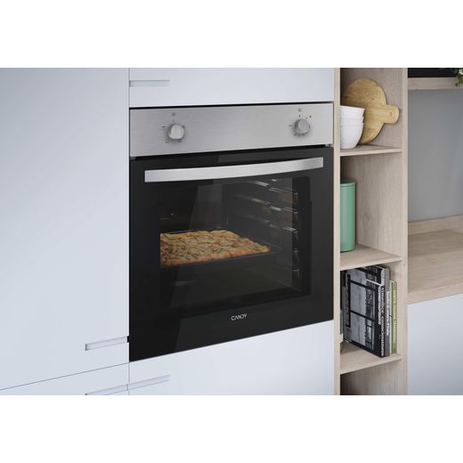 Candy F IDCP X200 Built In Electric Single Oven - Stainless Steel - oven cooking food shot