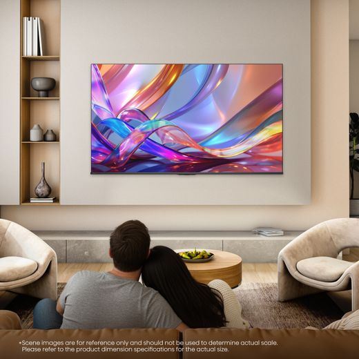 Hisense 65" 4K Ultra HD DLED Smart Freely TV [2026] - TV in room