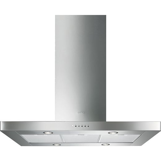 Smeg KI90XE 90 cm Island Cooker Hood - Stainless Steel - B Rated