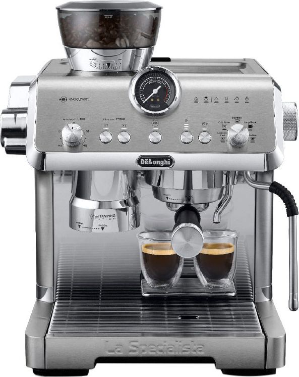 Image of De'Longhi La Specialista Opera EC9555.M Bean to Cup Coffee Machine - Metal, Stainless Steel