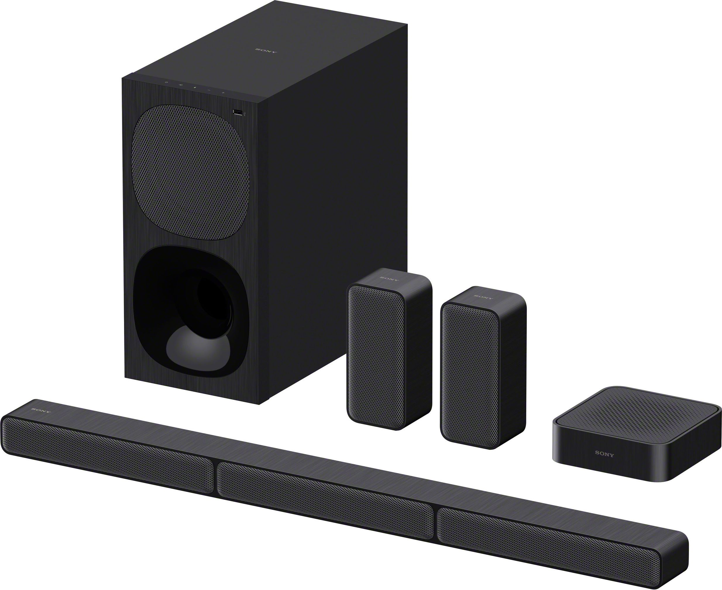 Sony HT-S40R 5.1ch Soundbar with Wireless Subwoofer - Black