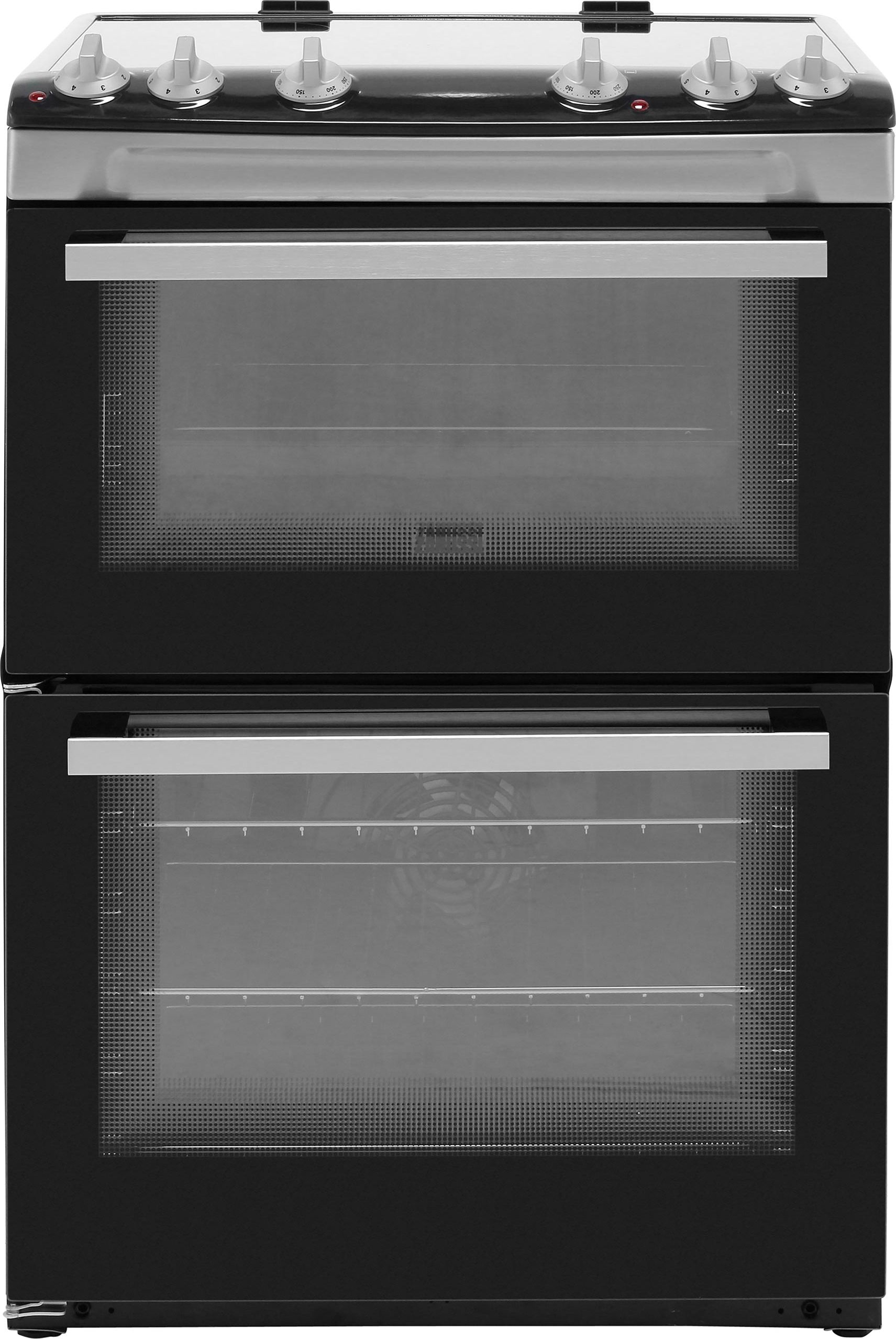 Zanussi ZCV66050XA 60cm Electric Cooker with Ceramic Hob - Stainless Steel - A/A Rated, Stainless Steel