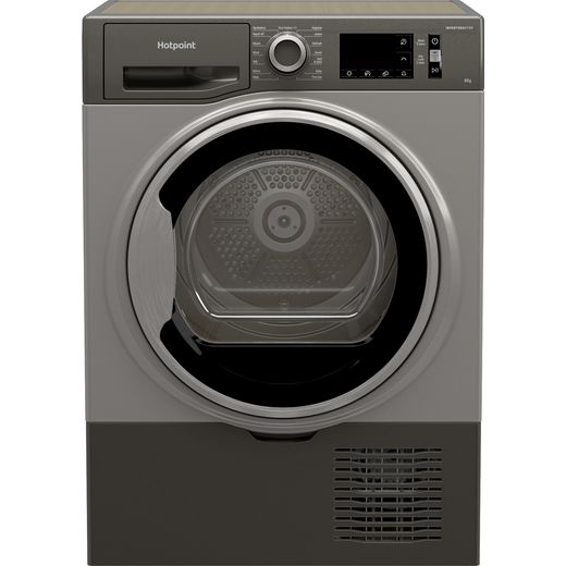 H3D81GSUK | Hotpoint Condenser Tumble Dryer | Graphite | Ao.com