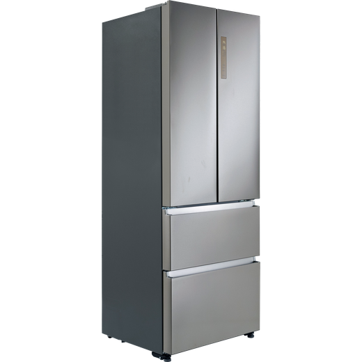 Haier HB15FPAA 60/40 Total No Frost Fridge Freezer - Stainless Steel Effect - F Rated