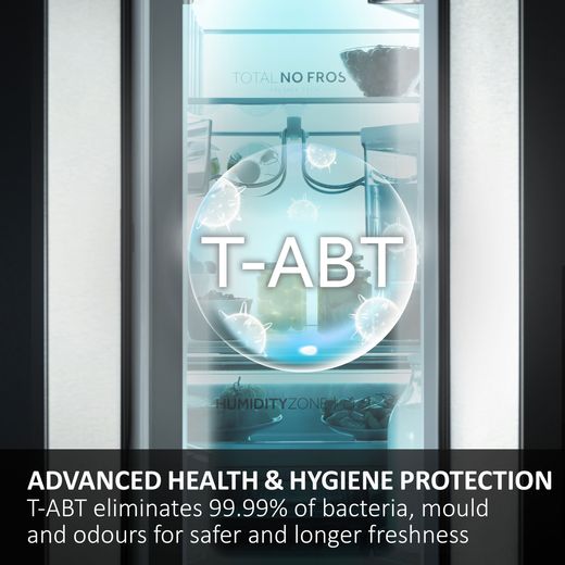 Haier FD 90 Series 7 American Fridge Freezer - Obsidian Black - Annotation - T-ABT shot