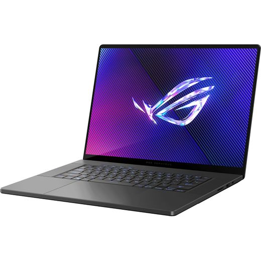 ASUS ROG Zephyrus G16 GU605CM-QR027W OLED 16" Laptop - NVIDIA® GeForce RTX™ 5060, Intel® Core™ Ultra 7, 1TB SSD, 16 GB RAM - Grey - Left perspective