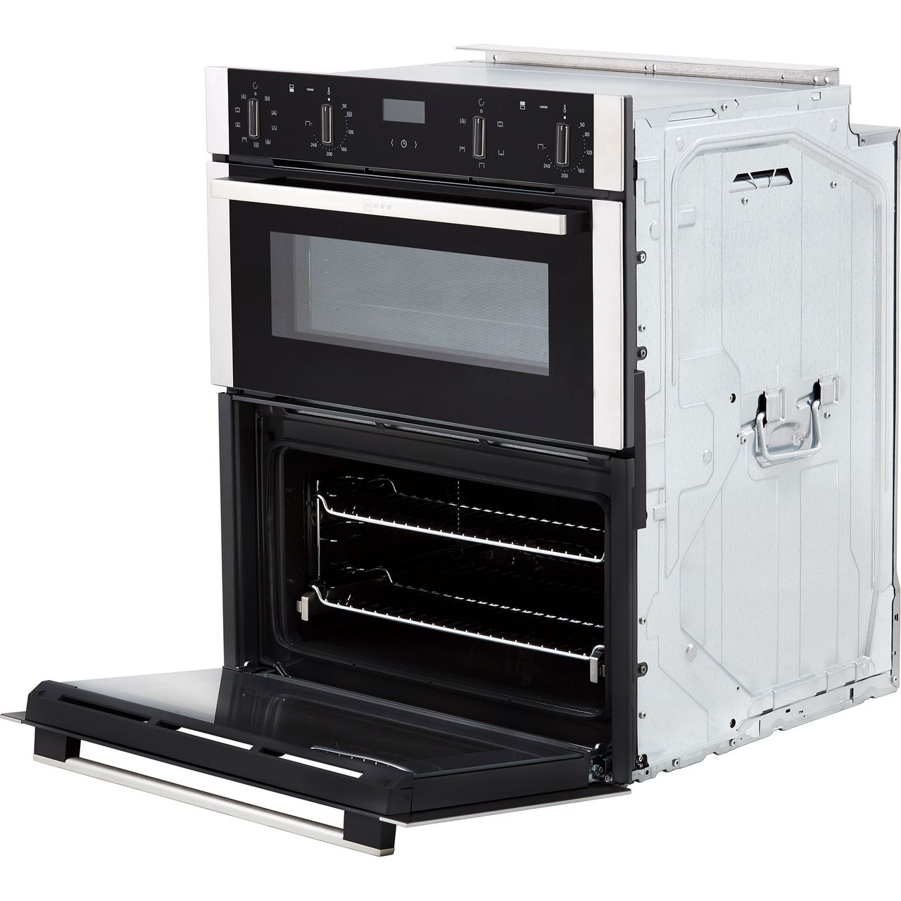 NEFF J1ACE2HN0B Built Under 59cm Electric Double Oven A/B Stainless ...