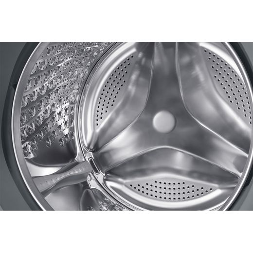 Samsung Series 9 WF90H11C4ST1 11kg WiFi Connected Auto Dosing Washing Machine with 1400 rpm - Dark Steel - inside drum shot