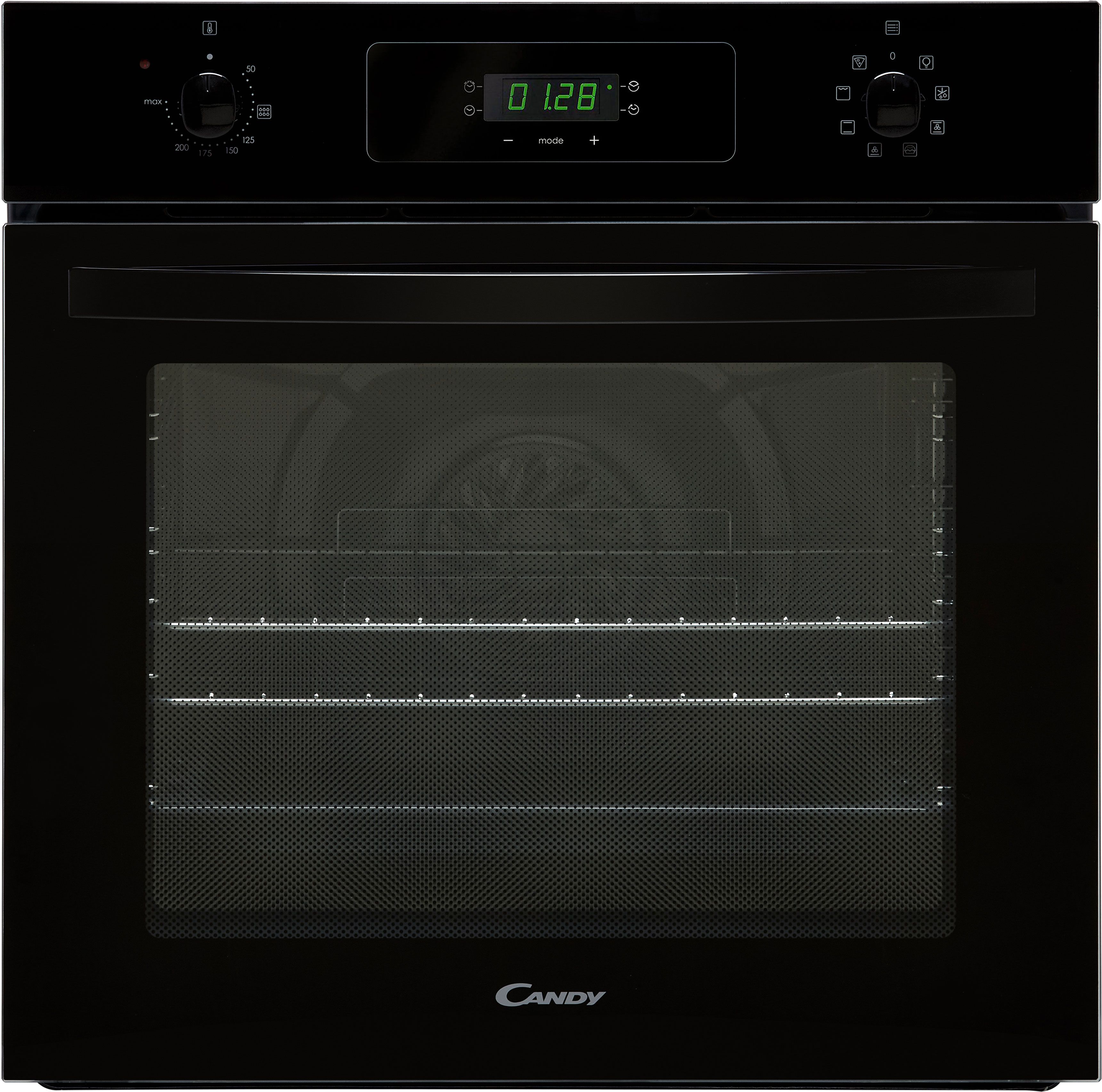 Candy FIDC N615/1 Electric Single Oven - 70L - Black