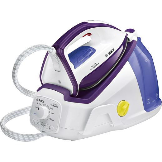 Bosch Serie 6 ProHygienic TDS6081GB Pressurised Steam Generator Iron - White