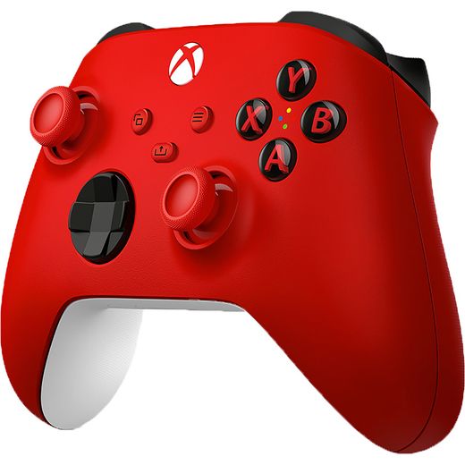 Xbox V2 Wireless Gaming Controller For Android,PC,Xbox One,Xbox One S,Xbox One X,Xbox Series S,Xbox Series X,iOS - Pulse Red - Left perspective