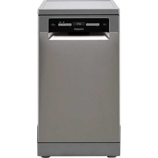 HSFO3T223WXUKN Hotpoint Dishwasher Stainless Steel Effect
