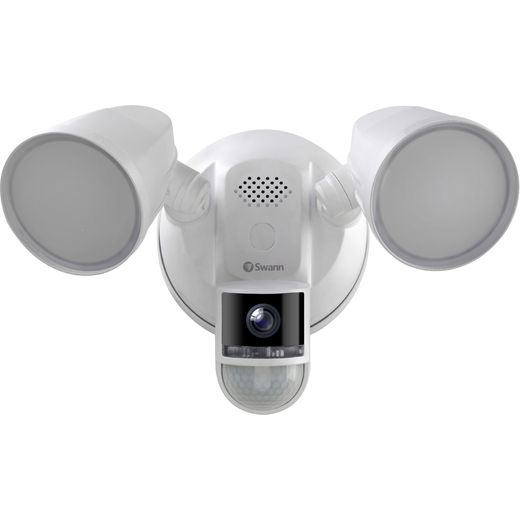 Swann Floodlight smart camera | SWIFI-4KFLOCAM-EU | ao.com