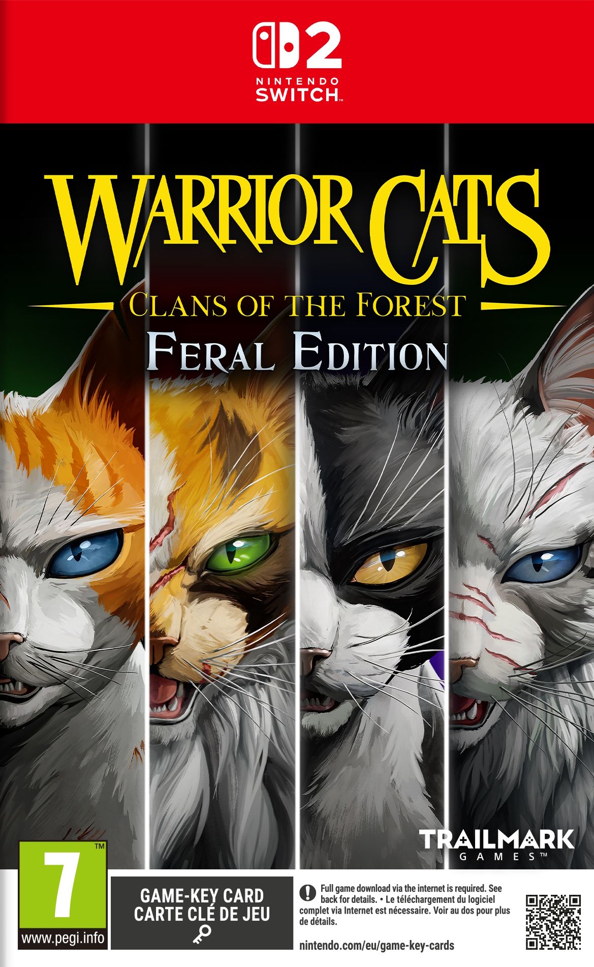 Nintendo - Warrior Cats: Clans of the Forest - Nintendo Switch 2 - Video Game