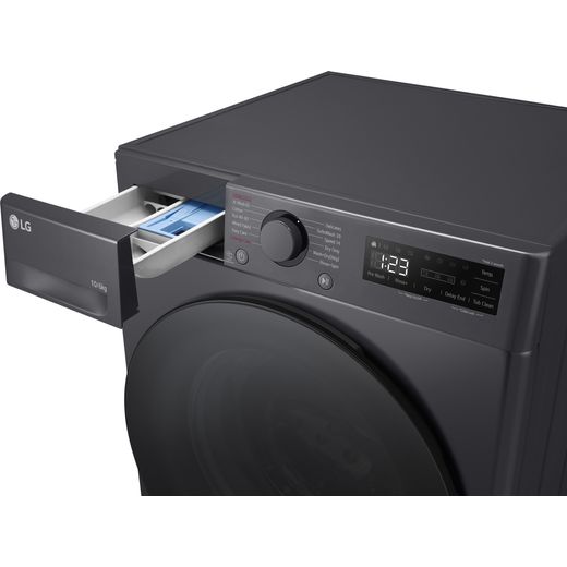 LG / 6Kg Washer Dryer - Slate Grey - Detergent drawer shot