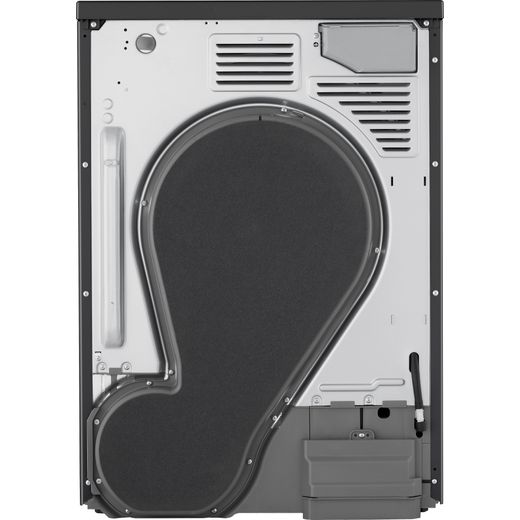 LG VX70 Series AI Dry RHX7009TBB Wifi Connected 9Kg Heat Pump Tumble Dryer - Black - Back shot