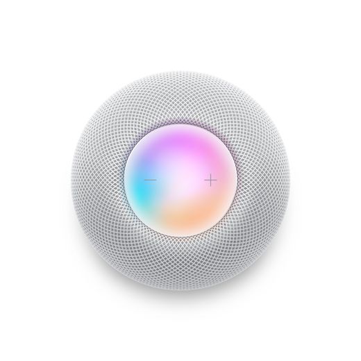 Apple HomePod mini with Siri - White - Top view