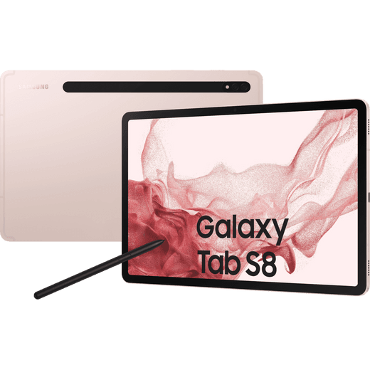 Samsung Galaxy Tab S8 11" 256GB Wifi Tablet - Pink Gold