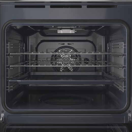 Hotpoint HO 255C X UK Built In Electric Single Oven - Stainless Steel - Close up inside shot