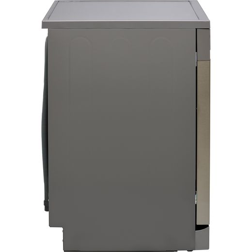 Hisense Standard Dishwasher - Stainless Steel - Side shot