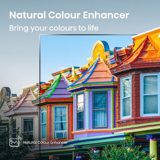 Hisense A4Q 32" HD Smart TV - Annotation - Natural colour enhancer shot