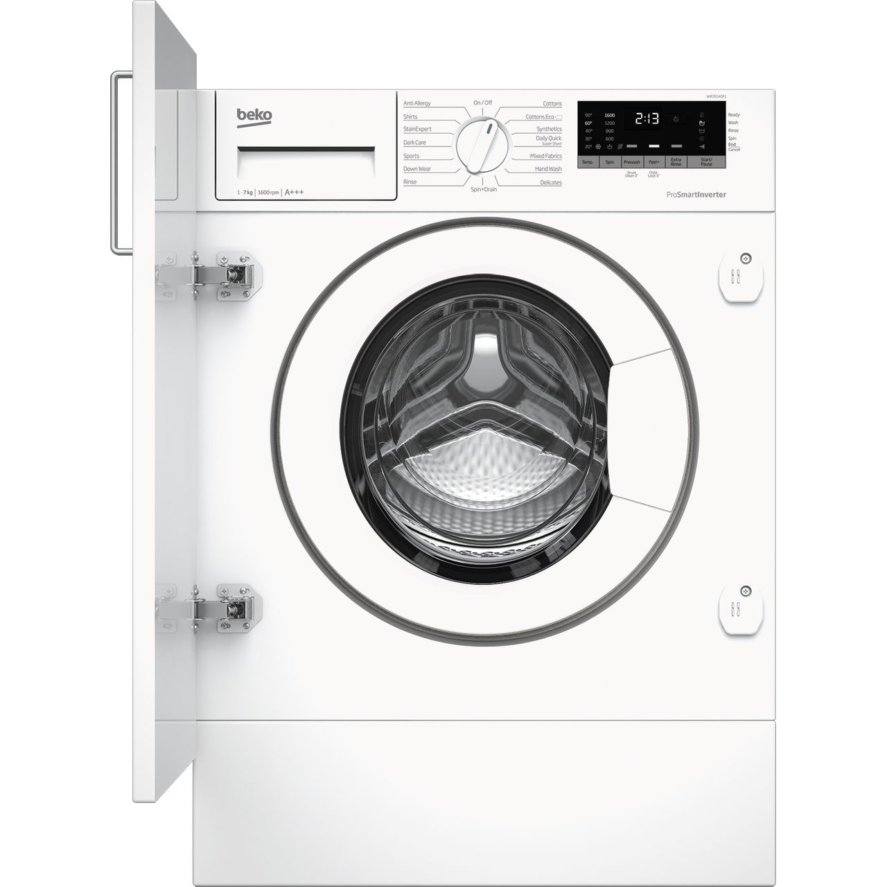 Beko WIR76540F1 Integrated 7Kg Washing Machine with 1600 rpm Review